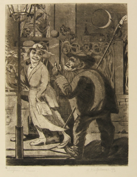 Kretzschmar Bernhard - Diogenes und Venus
